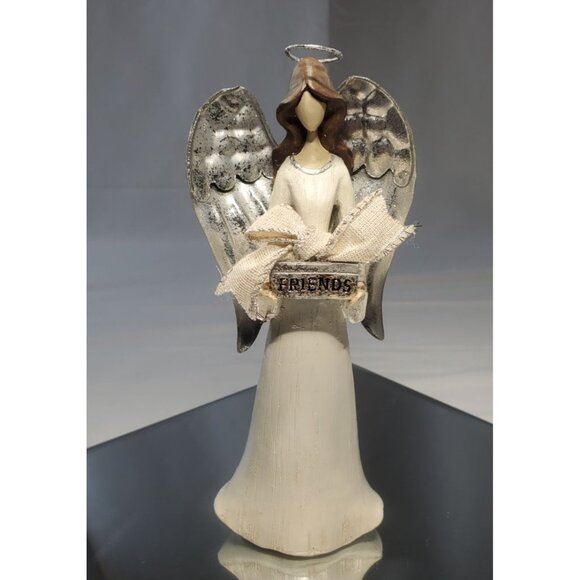 St Nicholas Square Angel Decor Friends Figurine Christmas Ornament 8'' Tall - Picture 1 of 7